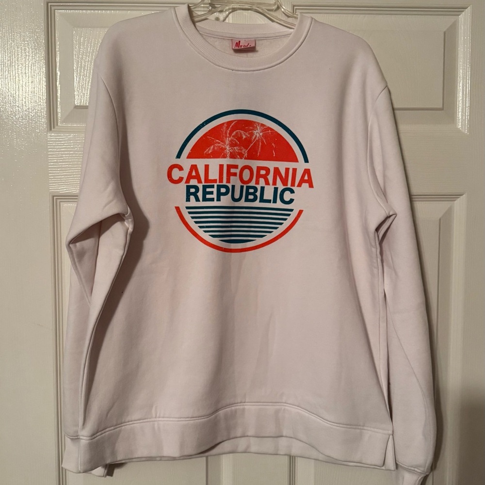 White Crewneck Sweater